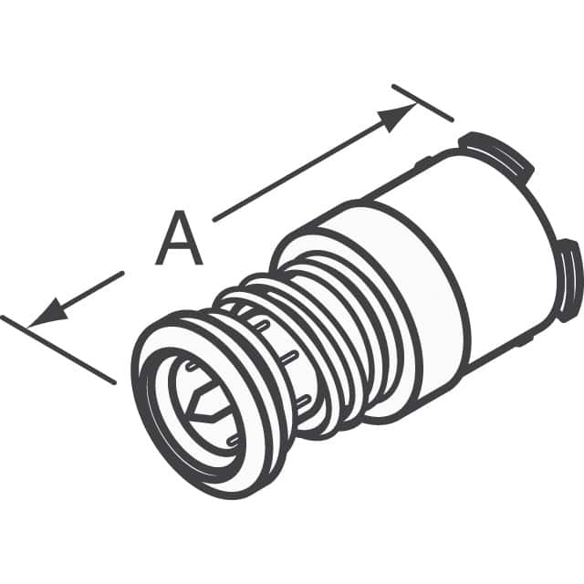 619135-1 TE Connectivity AMP Connectors  Gruppi di connettori coassiali (RF)